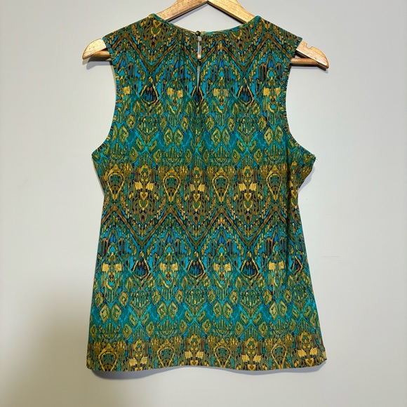 Chaps Blouse Sleeveless Tank High Neck Top‎ - Large - Picture 3 of 6
